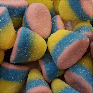 Żelki "Dropsy" owocowe