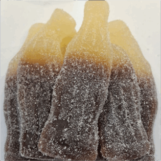 Żelki "Butelki COLA XXL" cola