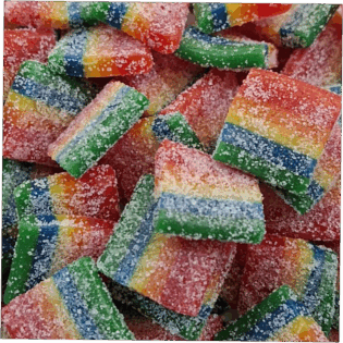 Żelki "Mini paski" owocowe