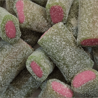 Żelki "Mini kabelki nadziewane" arbuz