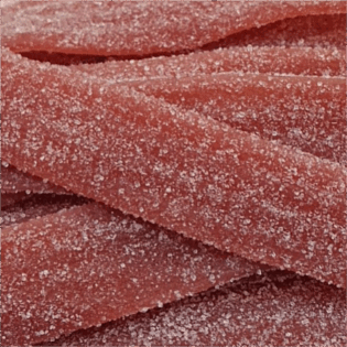 Żelki "Paski truskawkowe" truskawka