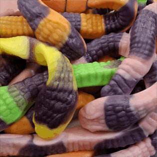 Żelki "Anakondy" jogurtowo-owocowe