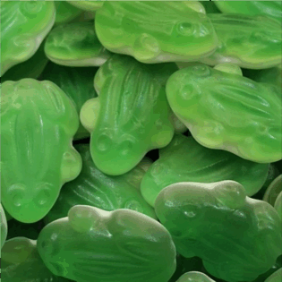 Żelki "Żabki małe" brzoskwinia i marakuja