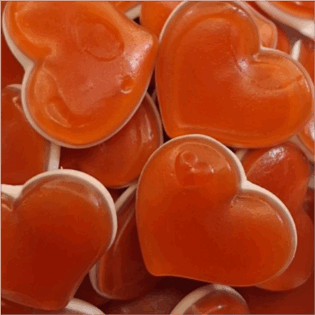 Żelki "Serduszka" porzeczka i marakuja