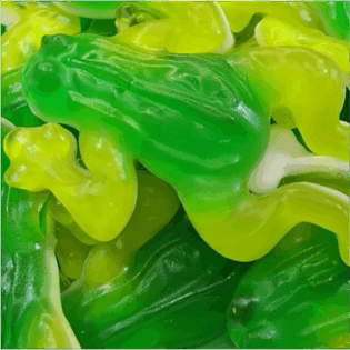 Żelki "Żabka XXL" jogurtowo-owocowe