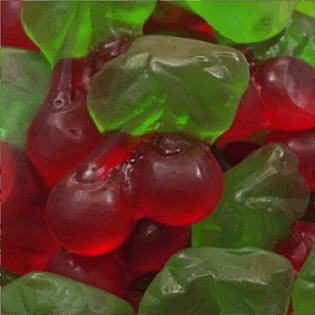 Żelki "Wiśnie słodkie" wiśnia