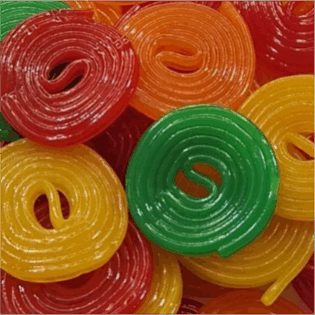 Żelki "Ślimaki" owocowe