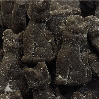 Żelki "Kotki" anyż w posypce cukrowej