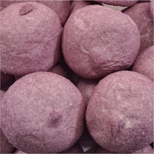 Pianki słodkie "Okrągła jeżynowa"