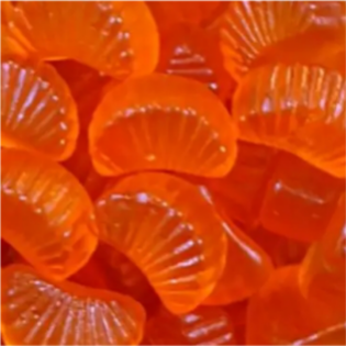 Żelki obierane "Pomarańcza 3D" z nadzieniem