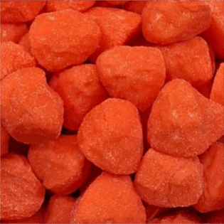 Mini  żelko-pianki Truskawki