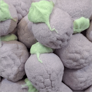 Pianki słodkie z nadzieniem jagodowym