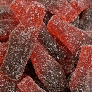Żelki "Butelki COLA-cherry"