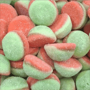 Żelki "Arbuz z nadzieniem"