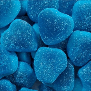 Żelki "Serduszko Niebieskie" z musem