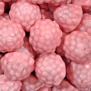 Żelki "Jeżyny" wypełnione musem