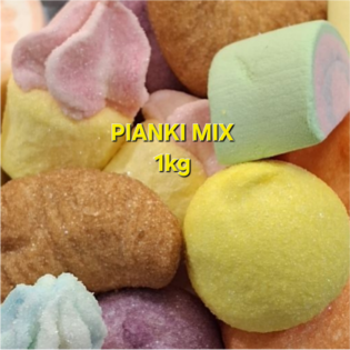 Pianki słodkie MIX-wszystkie dostępne rodzaje 1kg