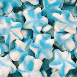 Żelki "Gwiazda jogurtowa" o smaku jagodowym