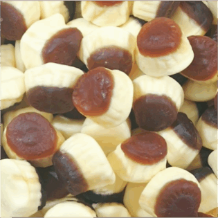 Żelki "Budyń karmelowy"