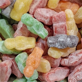 Żelki "BABIES" słodkie o smaku owocowym