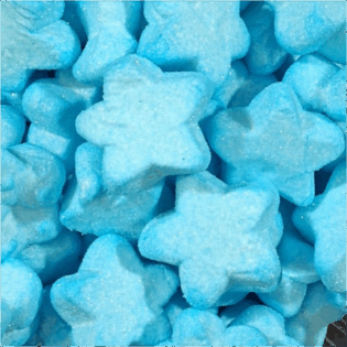 Pianki słodkie "Gwiazdy niebieskie" o smaku jagodowym