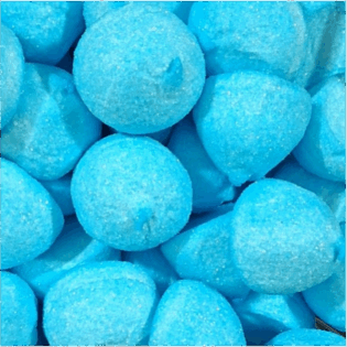 Pianki słodkie " Okrągła jagodowa" o smaku jagodowym