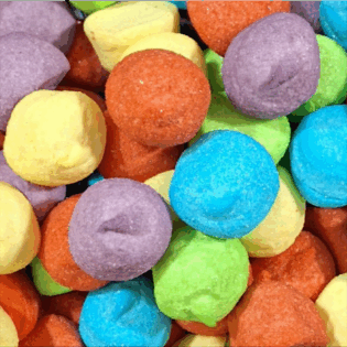 Pianki słodkie "Mini kolorowe" owocowe