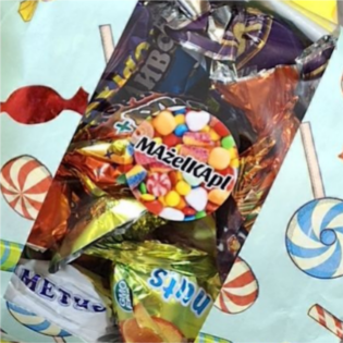 MIX bakalie w czekoladzie 250g (po 1 szt z każdego rodzaju)