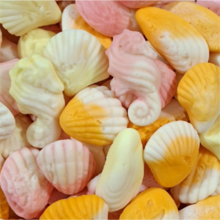 Żelki "Owoce morza" jogurtowo-owocowe