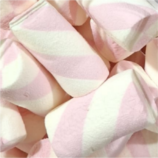 Pianki słodkie "Twist różowy" śmietankowo-owocowe.