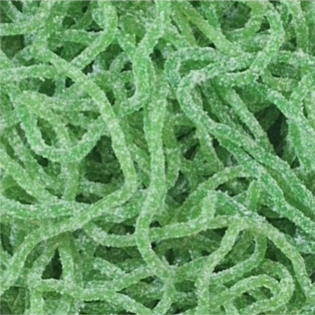 Żelki "Spaghetti Zielone jabłko" mocno kwaśne