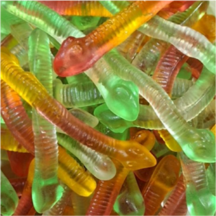 Żelki "Węże owocowe"