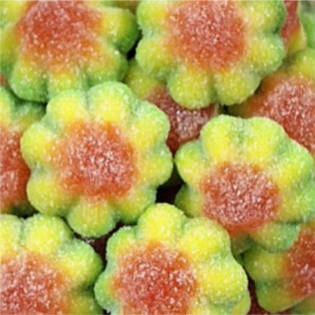 Żelki "Wulkany" mocno kwaśne,  owocowe