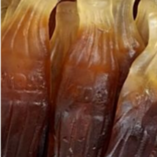 Żelki "Butelki COLA XXL"