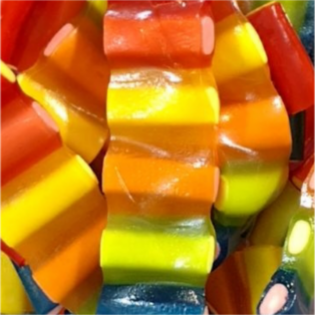 Żelki "Kolorowe drabinki"