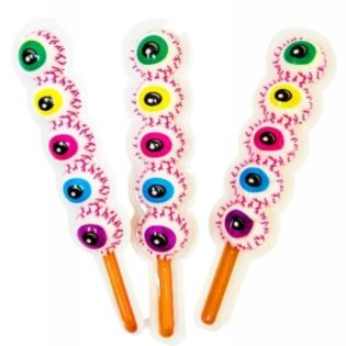 Piankowe żelki "Oczy" z nadzieniem owocowym