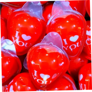 Piankowe żelki "I LOVE YOU!" XL