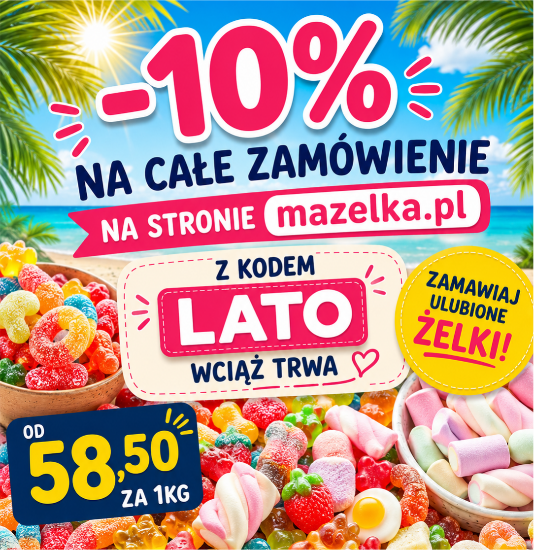 ALE OKAZJA!!! 10% zniżki na całe zamówienie z kodem rabatowym "LATO"!