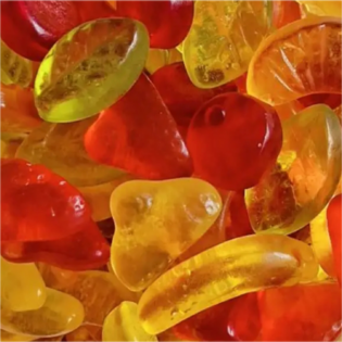 Żelki "MIX mini owoców" wzbogaconych sokiem i witaminami